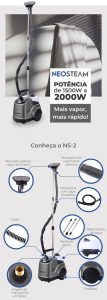 Vantagens do Vaporizador de roupas NeoSteam NS-2