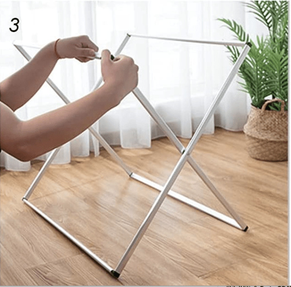 Cesto Organizador de Roupa Suja com 3 Divisórias Portátil - Image 7